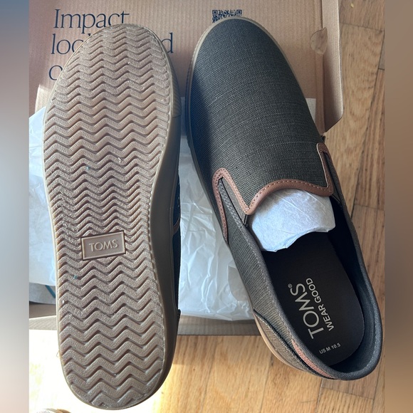 TOMS Baja Canteen Heritage slip-on shoe NWT - Picture 3 of 5